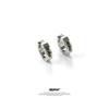 2024 Aretes de Acero de Titanio Estilo Hip-Hop Callejero Diseño de Estilo Igual para Hombres y Mujeres Clip para Oreja para Hombres