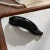 Clip Hebilla para Coleta Alta Simple Elegante Coreano Clip de Una Palabra Clip Retorcido Retro Pasador de Pelo Femenino Clip Plátano Tocado Pasador de Pelo