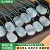 Venta al por mayor del fabricante Colgante de Jade Tianshan de los Doce Zodíacos Jade de Seda Dorada Flor Flotante Zodiaco del Año de Nacimiento Dios Guardián del Zodiaco Colgante de Jade