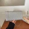 Bolso de Noche Transfronterizo para Mujer 2026 Nuevo Estilo al por Mayor Cadena tipo Pedrería Bolso de Hombro Único Bolso Cruzado de Moda