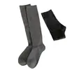 Calcetines holgados para mujer con borde ligeramente enrollado, moldeadores de pierna, color liso, holgados, casuales, estilo suave, adelgazantes, versátiles, largos, estilo JK