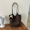 Bolso de hombro retro transfronterizo para mujer, nueva colección otoño 2026, moderno, de gran capacidad y elegante