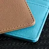 Venta al por mayor del fabricante Nueva cubierta protectora de cuero PU Anti-desmagnetización RFID Cuero Ranura para múltiples tarjetas Titular de pasaporte de negocios Documento