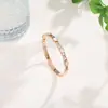 Pulseira de Diamante com Rebites Transfronteiriça Design de Nicho Ins Aço Titânio Feminina Sem Cor para Homem e Namorada