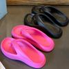 Chanclas para Mujer, Verano para Interior y Exterior, Chanclas con Plataforma, Antideslizantes para Casa, Sandalias Casuales de Playa con Suelas Gruesas