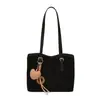 2026 Nova Bolsa Tote Color Block Retrô de Nicho Feminina de Grande Capacidade com Alça de Ombro Única e de Mão Bolsa de Ombro de Alta Qualidade para o Dia a Dia
