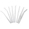 Fábrica atacado 8 * 200 palha de vidro conjunto Alto Borosilicato resistente ao calor curva curva de suco de leite palha de chá
