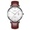 Reloj Minimalista de Cuarzo para Hombre, Indicador de Fecha Correa de Malla Negra Casual de Negocios Luminoso Reloj de Pulsera para Estudiante