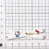 Tenedor de Gato Kt de Dibujos Animados Horquilla Casera Pinza para Flequillo Accesorios Pegamento de Crema Funda para Teléfono Móvil Parche para Taza de Agua Venta al por Mayor