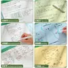 Cuaderno Resistente a Roturas Sijin A3 para Resolución de Problemas, Cuaderno de Tacto Suave, Papel Grueso A3 para Bocetos, Cuaderno de Bocetos de Mapas Mentales para Estudiantes