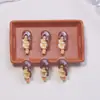 Paleta de Fruta de Verano Fresa Dibujos Animados Accesorios para Uñas Resina Piezas Pequeñas Pendientes DIY Pinzas para el Cabello Accesorios de Decoración para Uñas