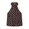 Para Comercio Exterior Europeo y Americano Transfronterizo Ropa de Mujer Aliexpress Más Vendido Verano Retro Versátil Color Café Lunares Top Halter