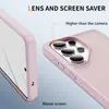 Adecuado para Samsung Galaxy S26: Funda de teléfono acrílica transparente, mate, con tacto de piel, ligera, lujosa y de estilo empresarial, con protección contra caídas.