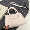 Nuevo Estilo Primavera y Verano Fresco y Elegante Moda Coreana Bolso de Mano Cesta de Mimbre Bolso Cruzado Versátil de Nicho para Viajes y Uso Diario para Mujeres