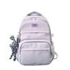 Nueva Mochila de Moda Coreana Color Sólido Gran Capacidad Mochila Casual Amantes de los Deportes al Aire Libre Mochila Escolar para Estudiantes