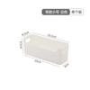 Caixa de Armazenamento de Plástico Roupas Doméstica Cozinha Caixa de Armazenamento de Mesa Suprimentos Caixa de Armazenamento com Tampa Caixa de Armazenamento à Prova de Poeira