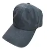 Boné de Baseball Jeans Estilo Americano Tendência Legal Multicor Proteção Solar Aba Personalizada Larga Unissex Cor Sólida Boné com Aba Atacado