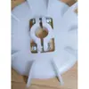 Aspas de Ventilador de Motor Aspas de Ventilador de Refrigeración Plástico con Tornillo Aspas de Ventilador de Escritorio Accesorios de Componentes Hidráulicos