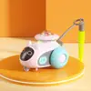 Carro de Corrida Inteligente para Pets com Controle Remoto Mais Vendido no Exterior, Brinquedo Elétrico Autônomo para Gatos e Cachorros, Brinquedo para Alívio do Estresse