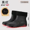 Tênis brancos clássicos para exportação, sapatos de borracha masculinos, galochas de chuva da moda para uso externo, sapatos de borracha unissex estilo esportivo para uso externo, sapatos para pesca e vadeio
