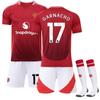2425 Nueva Jersey Local de los Red Devils para Hombre Talla L 10 Rashford 21 Anthony Traje de Fútbol Traje M de United Comercio Exterior