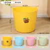 Balde de Armazenamento de Plástico Atacado, Balde de Banho Infantil, Balde de Roupas Sujas de Bebê, Balde de Banho Portátil para Banheiro, Patinho Amarelo