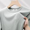 Playera de Malla Fresca y Transpirable de Manga Corta para Hombres Jóvenes en Verano de Secado Rápido Seda de Hielo Deportiva Versátil Tops de Media Manga