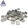 Dentes de Corte de Lâmina Serrilhada para Corte de Aço Inoxidável 12*12*4mm Lâminas Serrilhadas de Carboneto Niqueladas