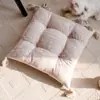 Almofada Simples e de Alta Qualidade para Cadeira, Almofada Grossa para Assento de Sala de Estar de Luxo Leve, Almofada para Cadeira com Estampa Vintage de Plantas e Flores