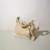 Bolso de Hombro Tejido para Vacaciones de Verano en la Playa 2026, Gran Capacidad, Bolso Cruzado Casual para el Día a Día, Bolso Cubo de Gama Alta de Nicho