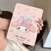 Funda Protectora para Tablet iPad Pro Mini6 con Ranura para Lápiz Bowknot Melody Estilo Japonés y Coreano 10ª Generación Y-Fold