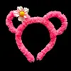 Diadema para el cabello 13 cm soporte de orejas de conejo no luminosa puesto de lugar escénico puesto callejero mercado nocturno superventas hombres y mujeres, viejos y jóvenes orejas de oso
