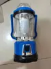 Lanterna de acampamento dobrável azul recarregável Lanterna de acampamento Lanterna de acampamento Iluminação de emergência Carregamento USB