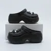 Crocs Franceses para Mujer 2026 Nuevo Estilo Verano al Aire Libre EVA Antideslizantes a Prueba de Olores Suela Gruesa que Aumenta la Altura Chanclas de Playa