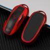 Adecuado para Tesla Tesla MODELO 3/S/X serie tpu funda para llave de coche funda para llave de goma blanda