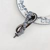 Presilha Twist com Pérolas de Diamante Cintilantes para Mulheres 2025 Novo Modelo Grampo para Meio-Preso Acessório de Cabelo de Alta Qualidade Não Danifica