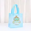 Bolsas de Tela No Tejida Serie de Princesas de Dibujos Animados Transfronterizas Bolsas Tote para Dulces de Fiesta y Regalos Bolsas para Empaquetar Regalos Festivos Bolsas de Regalo