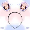Nuevo accesorio para el cabello de diadema de resorte de Yang Qianhao, mercancía de concierto, mismo estilo que se muestra en la imagen