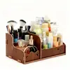 Caja de Almacenamiento de Madera Estilo Coreano Caja de Almacenamiento de Cosméticos de Escritorio DIY Caja de Regalo Caja para Almacenamiento y Organización de Maquillaje de Escritorio