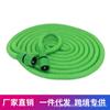 Tubería de agua telescópica directa de fábrica, tubería de agua para jardín, tubería de agua telescópica, tubería de agua para lavado de autos, tubería de agua de plástico verde, conexión rápida
