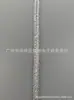 Al por mayor en stock 6MM trenza de hueso de dragón retorcido hilo dorado y plateado cinta de encaje borde de linterna accesorio para ropa y sombreros cordón decorativo