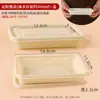 Fiambrera Desechable con Compartimentos, Caja para Empaque para Llevar, Fiambrera de Almidón de Maíz, Apta para Microondas, Caja Degradable para Comida Rápida