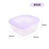 Caja Conservadora de Frescura para Refrigerador Grado Alimenticio Sellada Apta para Microondas Lonchera Caja para Frutas para Llevar Bento Caja de Almacenamiento de Alimentos