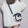 Bolsa Pequena Fofa de Verão 2021 Nova Tendência Versátil para Menina Bolsa Transversal Chic Harajuku Estudante Bolsa de Lona Desenho Animado