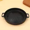 Fogão de Churrasco Familiar Estilo Coreano para Uma Pessoa Churrasqueira Doméstica a Álcool Sem Fumaça Prato de Grelha Churrasqueira Pequena Interna Prato de Grelha Antiaderente