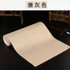 Papel Texturizado de Lino Teñido con Cera Rollo Largo Engrosado Vintage Semibruto Semiprocesado Papel para Práctica de Caligrafía Rollo de Papel de 0 m