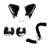 Diadema con Orejas de Gato y Cascabeles Set de Pulsera y Collar Set de Cola de Gato Accesorios para Diadema Accesorios para Fiesta de Halloween