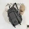 Série Cinza Cool de Mochilas Casuais Estilo Universitário para Alunos do Ensino Fundamental II e Médio, Mochilas Escolares Multiuso para Aula, Férias e Viagem