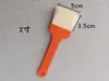 Huasheng Cepillo de Lana Cepillo de Lana Pura Mango de Plástico Cerdas Suaves Pincel para Pintura de Látex Pincel de Lana Pincel de Pintura 4 pulgadas