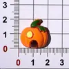 Calabaza de Dibujos Animados de Halloween DIY Hecho a Mano Funda para Teléfono Móvil Vaso de Agua Horquilla Joyería Decoración para Coche Accesorios de Papelería Accesorios de Resina
